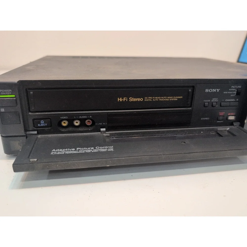 Sony VCR Plus DA Pro 4 Head Hi-Fi SLV-750HF Without Remote